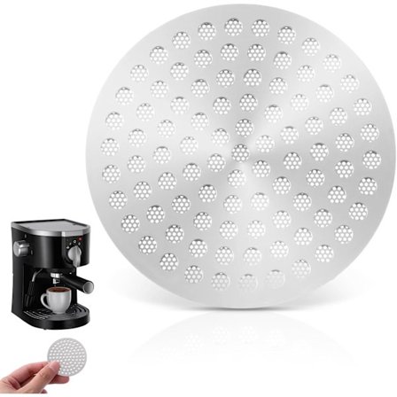 51 mm Espresso Puck-Sikt, 1,1 mm Tjocklek, Återanvändbart Filter i Rostfritt Stål för Espresso Portafilter (51 mm)_jarx