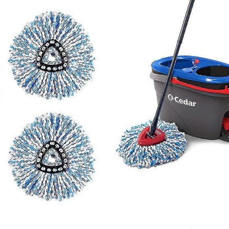 O-Cedar EasyWring RinseClean Spin Mop - 2-pak kb