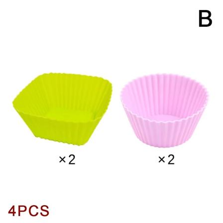 4 kpl silikonilounaan laatikon v lisein t mikroaaltouunin kest v kuppi Bento-paketti v lisein t lasten salaatinkastikkeen s ili B