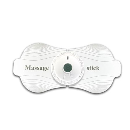 Smart Massageplaster med Otte Nakkemassagetilstande - Sort Teknologi EMS