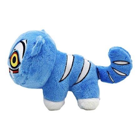 Søte utstoppede dyr myk plysjdukke Devil Hunter-tema leketøysdekorasjoner for Anime-fans bursdagsjulegave flerfarget