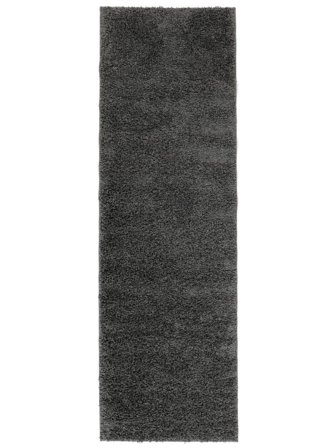 Tappeto Peloso Aris Grigio Scuro Piccolo Oeko-Tex