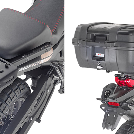 Topboksholder Givi SR Monokey - Voge Valico 650 DS 2021-2024