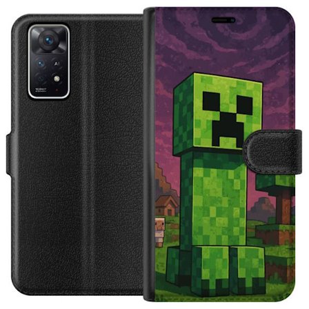 Kompatibelt Lommeboketui til Xiaomi Redmi Note 11 Pro 5G Romantisk ramadanillustrasjon med blomster, lykter, stjerner og halvmåne i myke pastellfarge