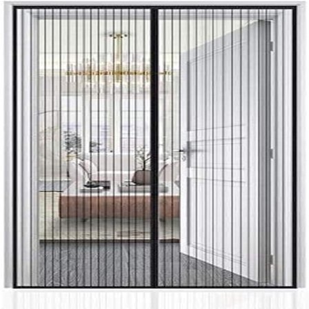 Magneettinen hyttysverkko-ovi, 80 x 200 cm hyttysverkko oveen