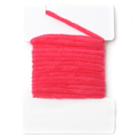 Round Chenille 2mm - Fluo Fuchsia