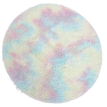 1 St Mattappa Européisk Stil Golvmatta Nordisk Matta Regnbågs Sängbord Matta