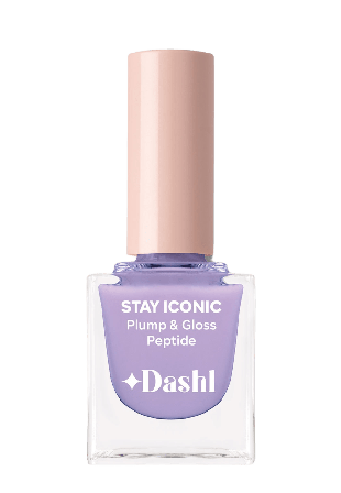 DASHL Stay Iconic Plump & Gloss Peptide Nagellack Unisex Lila 10ML
