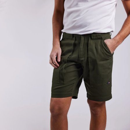 Shorts et bermudas pour l'équipage / Shorts & bermudas de voile Sebago Deck, Olive, Hommes, XX-Large