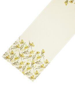 Bordløper med påskemotiv Gul