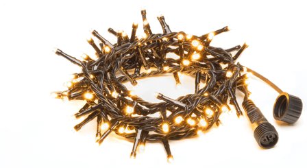 Konstsmide 4843-807 Ljusslinga cluster, 230 LED Amber, Belysning