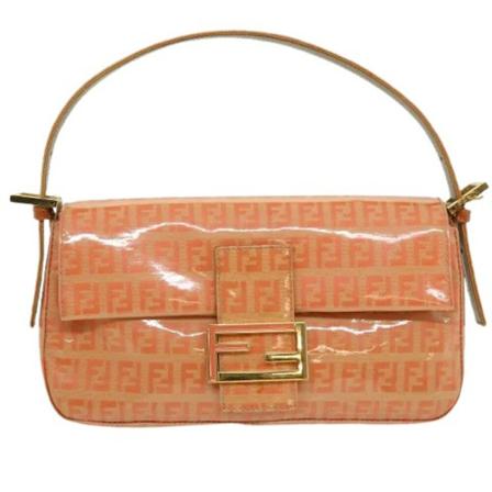 Fendi Vintage Pre-owned Vinyl fendi-tasker Orange, Dame Vintage Tasker, Størrelse: ONE Size