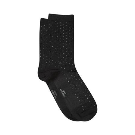 Ichi Sock Sort, Dame Strømper, Størrelse: ONE Size