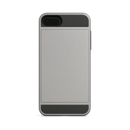 iPhone 7/8 Plus Skal Med Kortfack - Silver