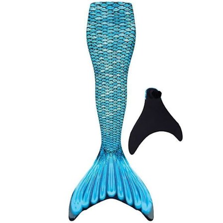 Adult Reinforced Mermaid Tail For Swimming, Monofin Included