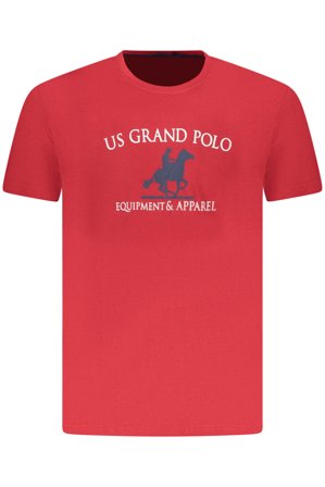 U.s. Grand T-shirt Maniche Corte Uomo Rosso