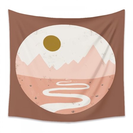 Litterært vægtæppe til vægophæng, velegnet til soveværelsesdekoration (219, 59 x 79 tommer)