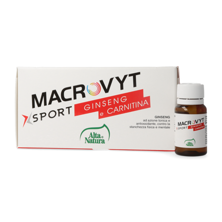 Alta Natura Macrovyt Sport Ginseng & Carnitina 100ml