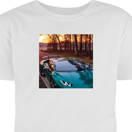 Barn T-shirt Sportbil Lamborghini Racing Supercar
