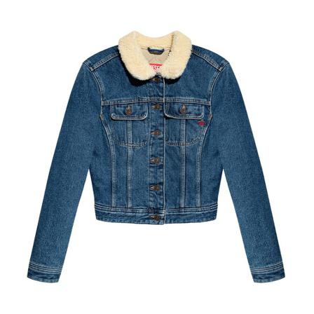 Diesel Denim Jakke Blå, Dame