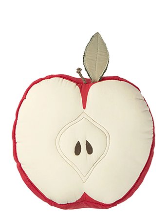 Cushion Apple Home Kids Decor Cushions Red Lorena Canals
