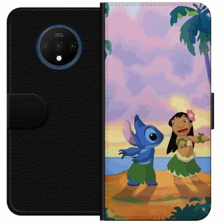 Oneplus 7t Plånboksfodral Lilo And Stitch