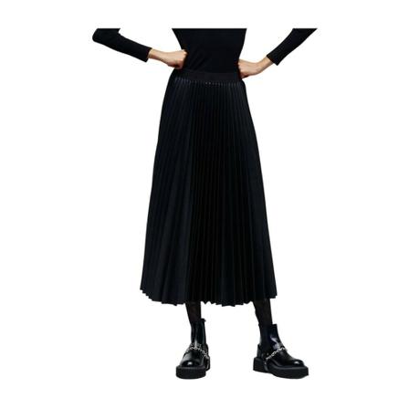 Karl Lagerfeld Gonna maxi , Zwart , Dames , Maat: M Maxi Rokken