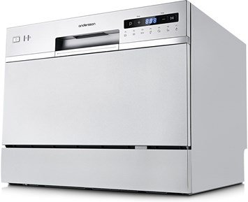 Andersson-DHW 2.0 - Silver-Oppvaskmaskin til hyttekjøkkenet-Dishwashers-Oppvaskmaskiner