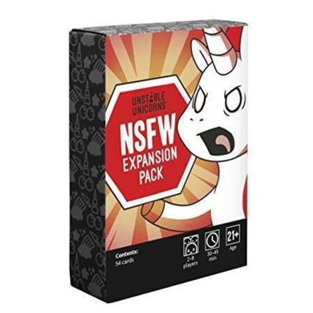 UNICORNS BRÄDSPEL KORTSPEL - NSFW