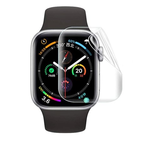Fuld skærmbeskytter Apple Watch 4/5 Display Beskyttelse 44mm