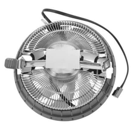 PC Computer Køler Lydløs Køleventilator Computertilbehør CPU Radiator Computer Køleventilator Farverigt Lys