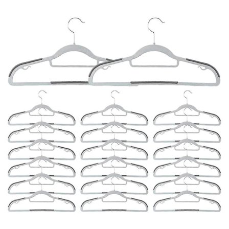 Skridsikker tøjstativ i plastik, sømløs og holdbar tøjstativ, ideel til hjemmebrug og tørring af tøj