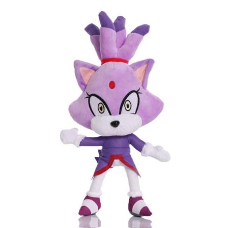 28 cm Sonic Plysch Doll Nyckelring Shadow Hedgehog Uppstoppad Pendel Toy - on stock