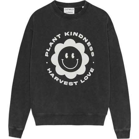 Catwalk Junkie Sweatshirt , Zwart , Dames , Maat: XS