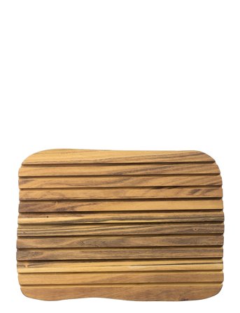 Aida | Raw Teak - Brødskærebræt 1 Stk 36X27X2 Cm | ONE SIZE