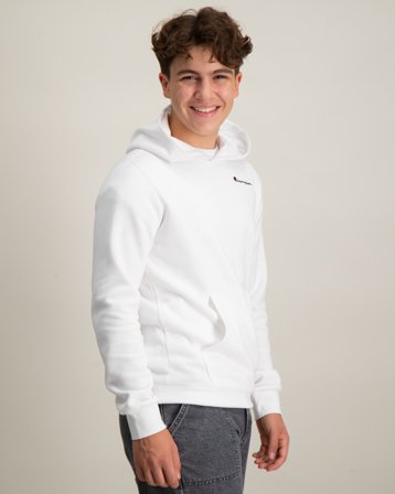 Champion Hooded Sweatshirt Biały Bluzy z kapturem Chłopiec - Kids Brand Store