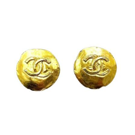 Chanel Vintage - Vintage Smycken - Gul - Dam - Storlek: One Size, Dam, Storlek: ONE SIZE