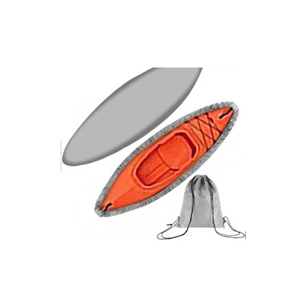 (4.1-4.5M) Kajakovertræk, 210D vandtæt overtræk til kano,