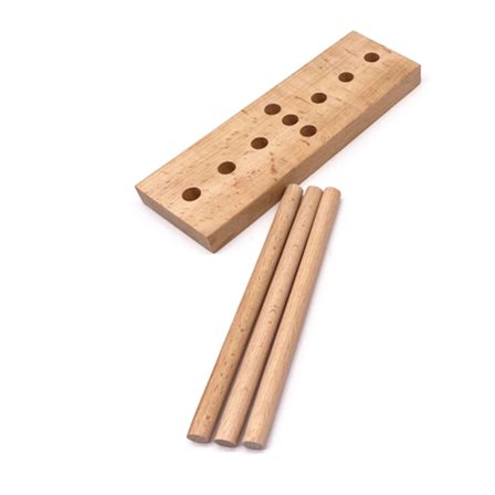 Puinen seppeleen rusettien tekotyökalu hääjuhlien koristeisiin, hiusrusetteihin, askarteluun