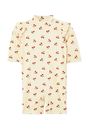 RIKIKI UV-dräkt för baby HANNA Badkläder Röd 86/92