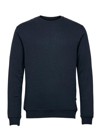 Bamboo Sweatshirt Fsc Underwear Night & Loungewear Pyjama Tops Blå Resteröds