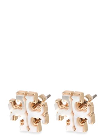 Tory Burch Kira Mother Of Pearl Stud Earrings - Gold - ONE SIZE