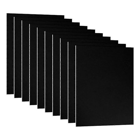 3.3x2.1x1/32 tommer Anodisert Aluminiumplate, 10 stk. Rektangulær Metall Aluminiumplate 0.8mm Tykk Gravering