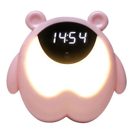 Nattlys vekkerklokke Kroppsalarmklokke og vibrasjonsinduksjon