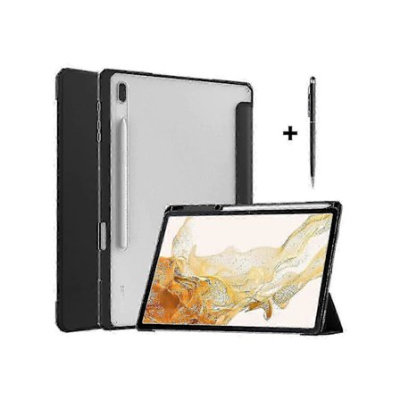 Samsung Galaxy Tab S8 Plus 12.4 2022 Sm-x800 Sm-x806 / Tab S7 Fe 12.4 Tommer 2021 / Tab S7 Plus 12.4 2020 Med Pen Holder, Universal Stylus(h})