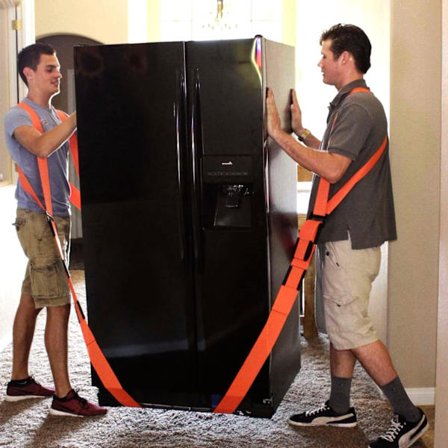 Flytte- og løftestropper Flyttebånd 2 personer Møbeltransportstropp Flyttebånd Håndteringsstropper Løftestropp Opptil 220 kg