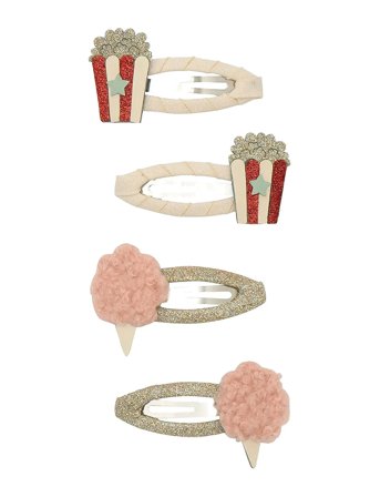 Mimi & Lula | 4 Clic Clacs - Popcorn Circus | ONE SIZE