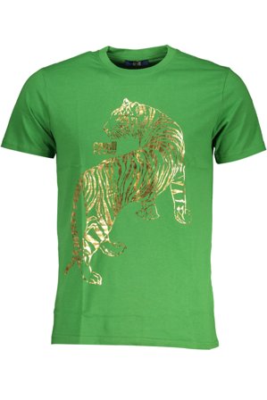 Cavalli Class T-shirt Maniche Corte Uomo Verde