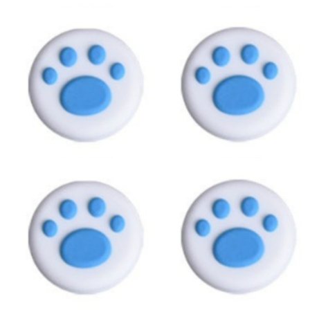 4 kpl Paradise Switch 2 -ohjaimen joystick-suoja - Söpöt kissantassu silikoniset peukalokahvat, yhteensopiva Nintendo Sw