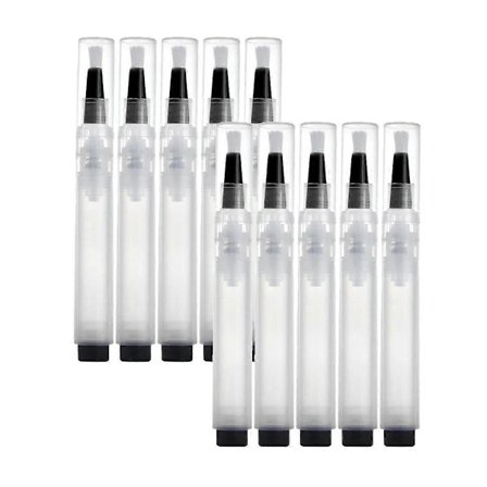 Applicabley Fyllbar Touch Up Paint Pen Brush, Paint Touch Up Pens Pressbar Fyllbar, for Vegger, Møbler, Skap, 10 stk
